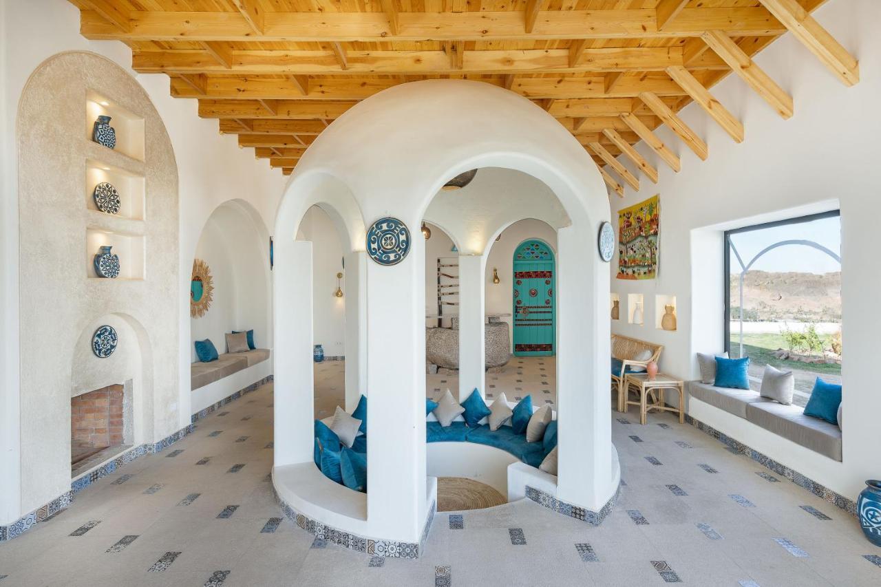 Benben By Dhara Hotels - Adults Only Asszuán Kültér fotó Interior of the D1 Hotel