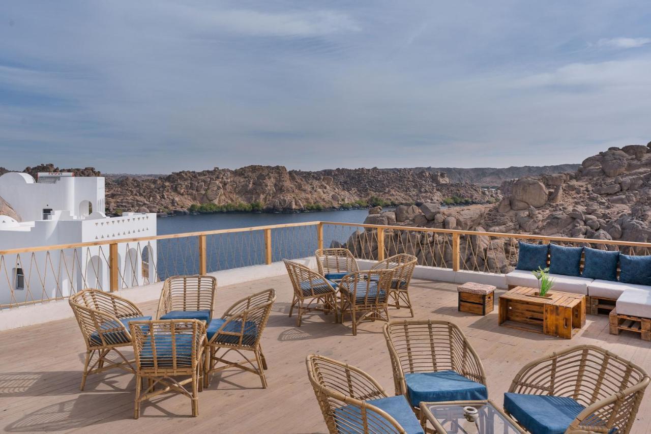 Benben By Dhara Hotels - Adults Only Asszuán Kültér fotó View of the Nile from the hotel