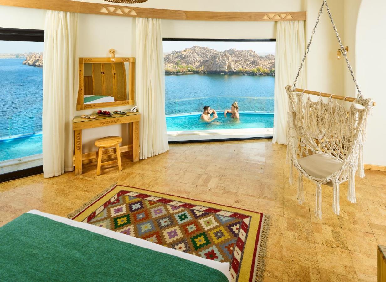 Benben By Dhara Hotels - Adults Only Asszuán Kültér fotó A room at the resort
